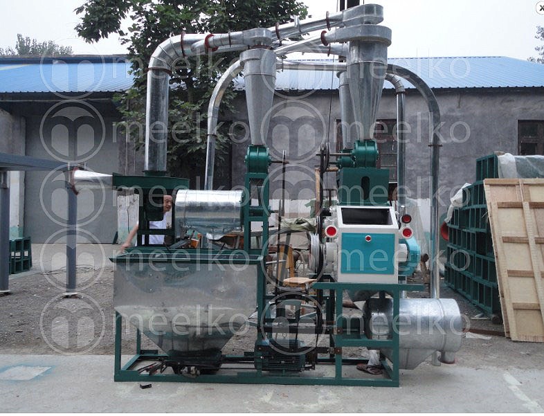Imagen del producto Molino completo para harina de trigo 500kg kit completo - Meelko